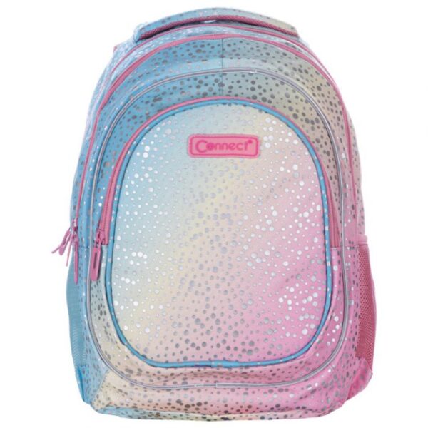RUKSAK ŠKOLSKI-NOTEBOOK ANATOMSKI RAINBOW DUST CONNECT * DO ISTEKA ZALIHA