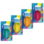 ŠILJILO METALNO S PVC KUTIJOM 2RUPE HAPPY STAEDTLER 512PS2BKHA BLISTER * DO ISTEKA ZALIHA