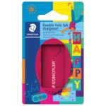 ŠILJILO METALNO S PVC KUTIJOM 2RUPE HAPPY STAEDTLER 512PS2BKHA BLISTER * DO ISTEKA ZALIHA - Image 3