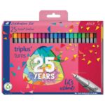 FLOMASTER FINELINER 0,3 MM PK20 PLUS 5 GRATIS TRIPLUS 25 YEARS STAEDTLER 334 C25 TA * DO ISTEKA ZALIHA
