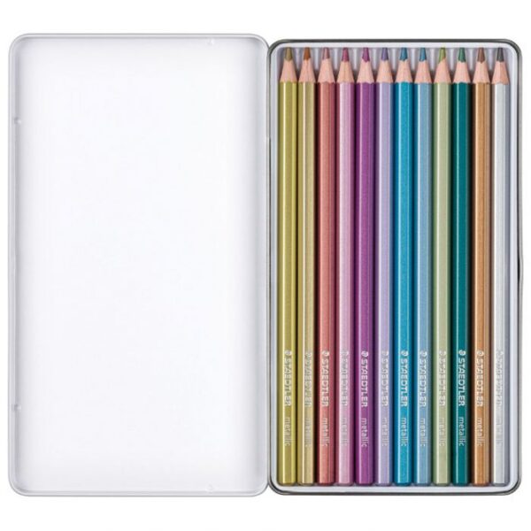 BOJE DRVENE  12BOJA METALNA KUTIJA METALLIC DESIGN JOURNEY STAEDTLER 146M M12 BLISTER * DO ISTEKA ZALIHA