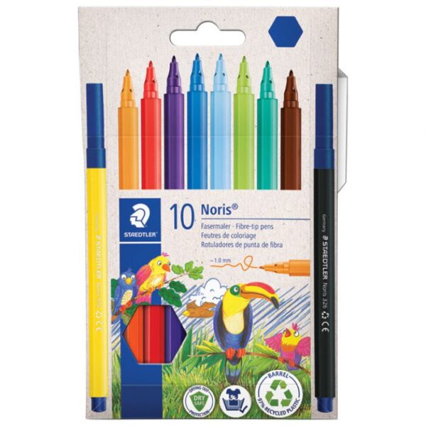 FLOMASTER ŠKOLSKI  10BOJA NORIS STAEDTLER 326 C10