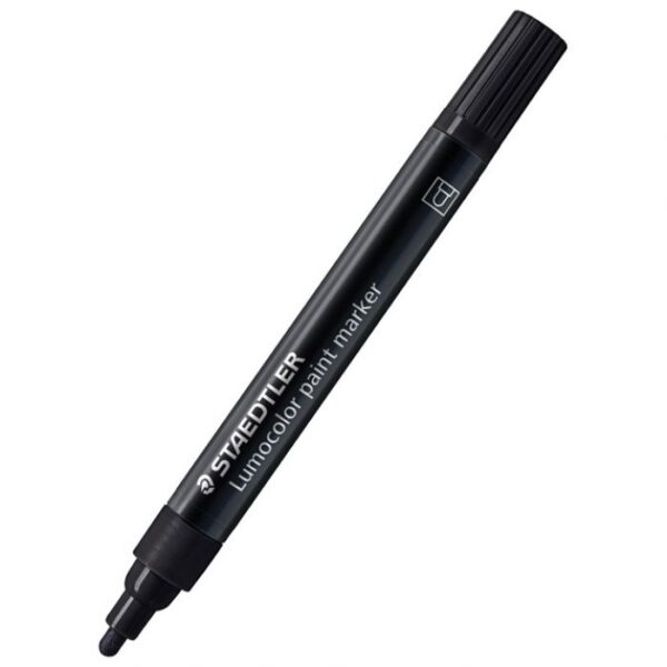 MARKER AKRILNI 2,4 MM LUMOCOLOR STAEDTLER 349-9 CRNI