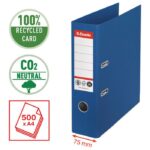 REGISTRATOR A4 ŠIROKI SAMOSTOJEĆI CO2 NEUTRAL VIVIDA ESSELTE 627565 PLAVI * DO ISTEKA ZALIHA - Image 3