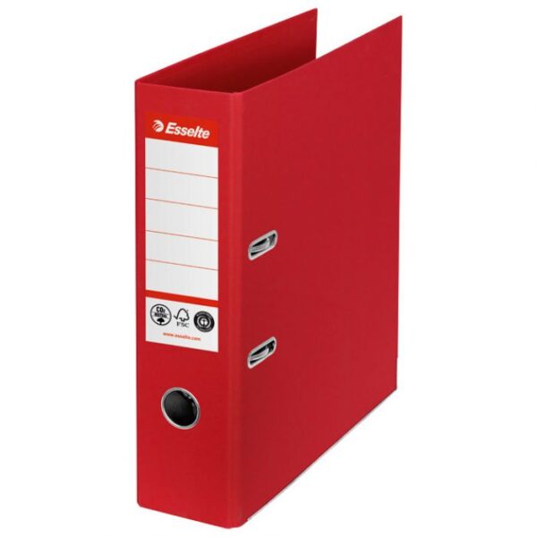 REGISTRATOR A4 ŠIROKI SAMOSTOJEĆI CO2 NEUTRAL VIVIDA ESSELTE 627568 CRVENI * DO ISTEKA ZALIHA