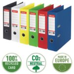 REGISTRATOR A4 ŠIROKI SAMOSTOJEĆI CO2 NEUTRAL VIVIDA ESSELTE 627568 CRVENI * DO ISTEKA ZALIHA - Image 4