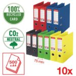 REGISTRATOR A4 ŠIROKI SAMOSTOJEĆI CO2 NEUTRAL VIVIDA ESSELTE 627571 SORTIRANO * DO ISTEKA ZALIHA - Image 3