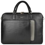 TORBA POSLOVNA ZA NOTEBOOK 17&QUOT; KOŽNA UNISEX GALKO 13-0557-1007S CRNO/SIVA