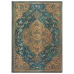 NOTES 13X18 CM-MIDI CRTE  88L BEZ ZATVARANJA TURQUOISE CHRONICLES FLEXIS PAPERBLANKS FB8226-2