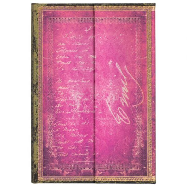 NOTES 10X14 CM-MINI CRTE  88L MAGNET EMILY DICKINSON, I DIED FOR BEAUTY PAPERBLANKS PB7214-0