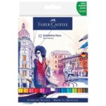 MARKER OBOSTRANI AKVAREL 12BOJA GOLDFABER FABER-CASTELL 164612 SORTIRANO BLISTER