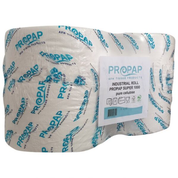 RUČNIK PAPIRNATI INDUSTRIJSKI-JUMBO ROLA DVOSLOJNI PK2X176M