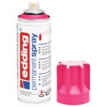 BOJA AKRILNA U SPREJU 200ML PERMANENTNA EDDING 5200969 NEON ROZA - Image 2