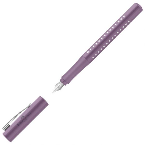 NALIVPERO SPARKLE (M) FABER CASTELL 140877 METALIK LJUBIČASTO