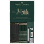 SET PITT GRAPHITE MATT &AMP; CASTELL 9000 PK20 FABER CASTELL 115224 - Image 2