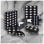 BLOK KOCKA KARTON 9X9X9 CM S PAPIROM BIJELI JUST BLACK HERLITZ 50040100 (300006446) - Image 2