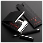 SET POKLON ETUI ZA VIZITKE PLUS ROLER CONCORDE PIERRE CARDIN B3500700IP3 CRNI - Image 5