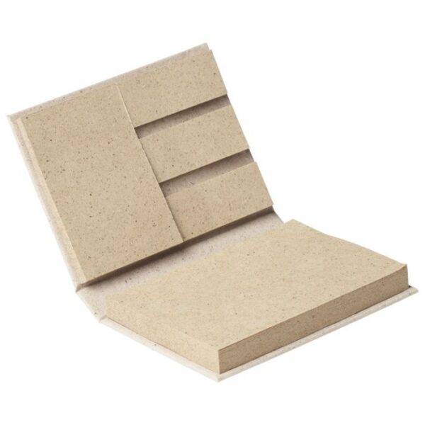 BLOK SAMOLJEPLJIV 2 KOMADA PLUS 3 ZASTAVICE OD RECIKLIRANOG PAPIRA I TRAVE * DO ISTEKA ZALIHA