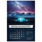 KALENDAR &QUOT;OKOM SANJARA 2026&QUOT; 13 LISTOVA, SPIRALA - Image 2