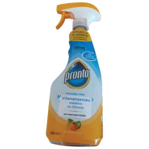 SREDSTVO - PRONTO VIŠENAMJENSKO SREDSTVO ZA ČIŠĆENJE 500ML SA PRSKALICOM