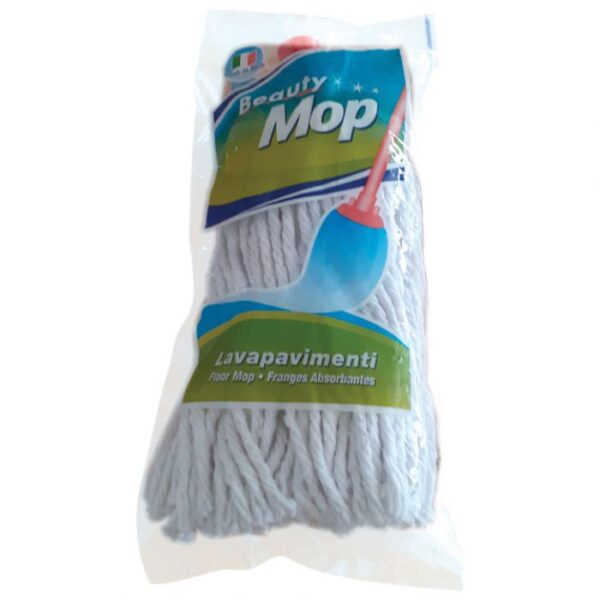 PRIBOR ZA ČIŠĆENJE-MOP BRISAČ-RESE PAMUČNE 150G BEAUTY