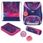 TORBA ŠKOLSKA ANATOMSKA 4/1 ULTRALIGHT PLUS TROPICAL CHILL HERLITZ 50043224 * DO ISTEKA ZALIHA