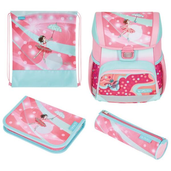 TORBA ŠKOLSKA ANATOMSKA 4/1 LOOP BALLET LOVE HERLITZ 5004306 * DO ISTEKA ZALIHA