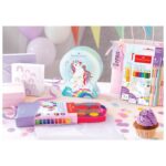 FLOMASTER ŠKOLSKI  33BOJE U METALNOJ KUTIJI CONNECTOR UNICORN FABER CASTELL 155544 - Image 4