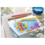 BOJE DRVENE-VODENE  48BOJA PLUS KIST PLUS ŠILJILO AQUARELL FABER CASTELL 114448 BLISTER - Image 2