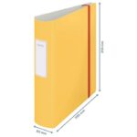 REGISTRATOR A4 ŠIROKI SAMOSTOJEĆI 180° ACTIVE COSY LEITZ 10380019 ŽUTI