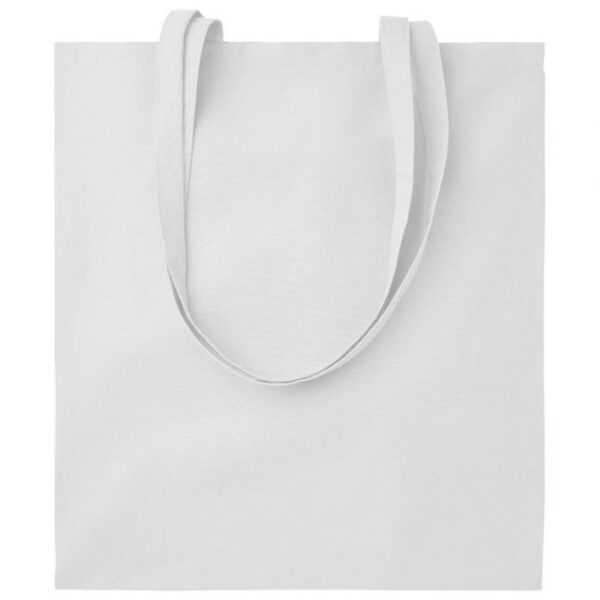 VREĆICE ZA KUPOVINU PAMUČNA 38X42 CM-DUGE RUČKE BIJELA