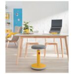 STOLICA ERGONOMSKA SIT-STAND 2U1 ERGO COSY ACTIVE LEITZ 65180019 ŽUTA - Image 2