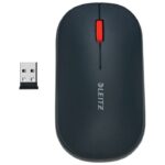 MIŠ USB 3TIPKE OPTIČKI BEŽIČNI COSY LEITZ 65310089 TAMNOSIVI