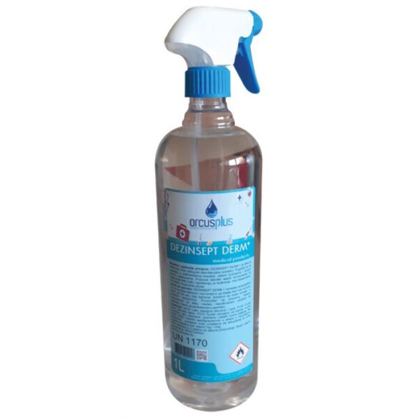 SREDSTVO - ORCUS - ZA DEZINFEKCIJU RUKU I POVRŠINA 1L SA PRSKALICOM
