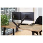 DRŽAČ MONITORA DVOSTRUKI EPPA FELLOWES 9683401 CRNI - Image 4