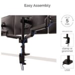 DRŽAČ ZA MONITOR TROSTRUKI PLATINUM FELLOWES 8042601 CRNI - Image 5