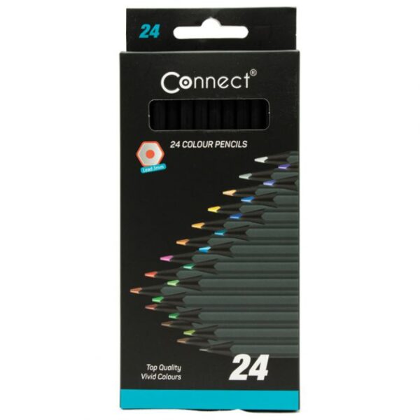 BOJE DRVENE  24BOJE BLACK CONNECT BLISTER
