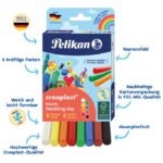 PLASTELIN  8BOJA KARTON CREAPLAST PELIKAN 606035 BLISTER - Image 2