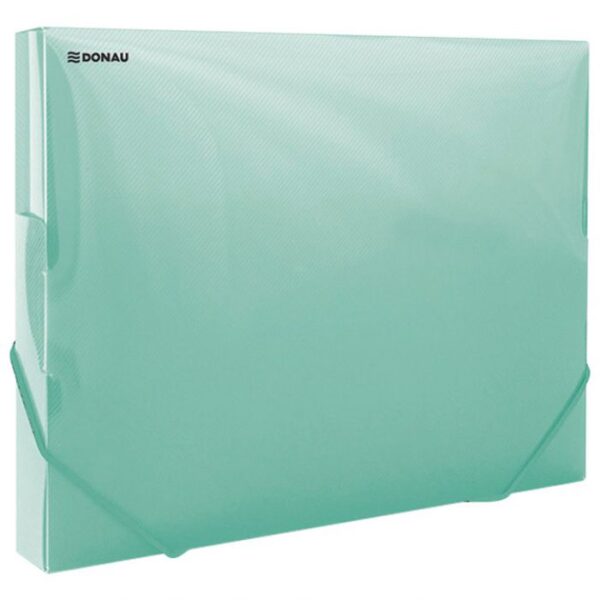 MAPA S GUMICOM HRBAT-30 MM A4 PP DONAU 8545002PL-06 PROZIRNO MAT ZELENA