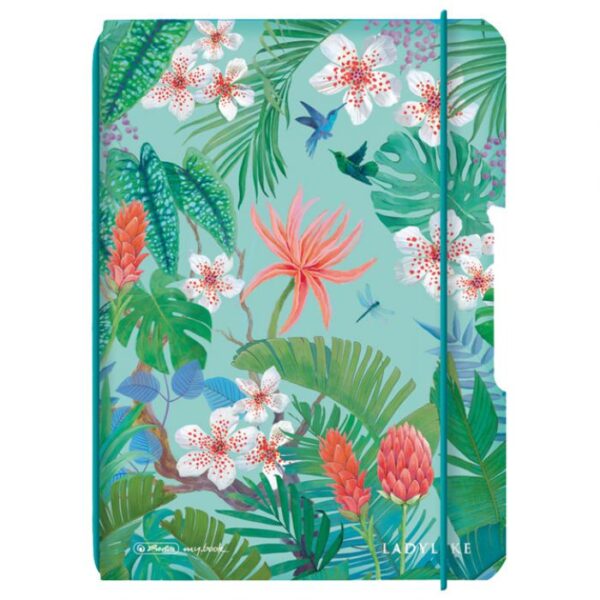 NOTES A6 CRTE (ISPREKIDANE) 40L 70G S GUMICOM LADYLIKE JUNGLE HERLITZ 50044306