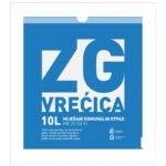 VREĆICA ZG ZA MIJEŠANI KOMUNALNI OTPAD 10L PK10