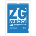 VREĆICA ZG ZA MIJEŠANI KOMUNALNI OTPAD 40L PK10