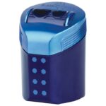 ŠILJILO PVC S PVC KUTIJOM 2RUPE ROLLON DOTS FABER CASTELL 183910 SORTIRANO