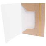 FASCIKL KLAPA S GUMICOM KARTON KRAFT A4 6564 SMEĐI * DO ISTEKA ZALIHA - Image 2