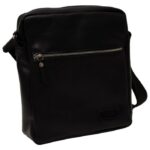 TORBA KOŽNA MUŠKA (NA RAME) M&AMP;B 703 CRNA