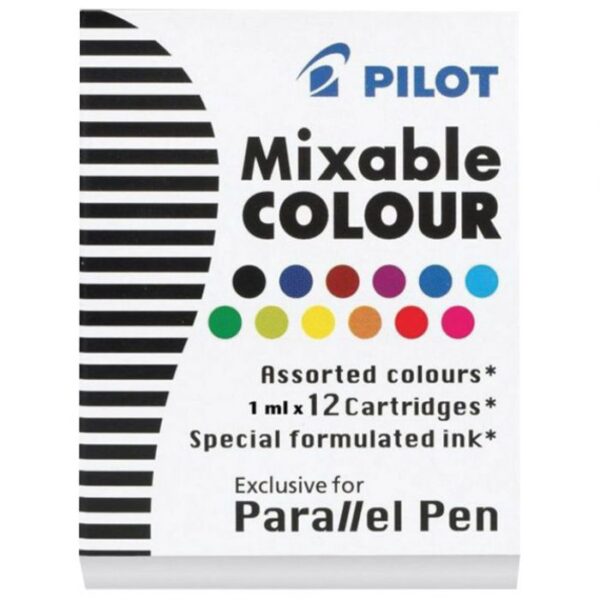TINTA ZA NALIVPERO PATRONE PARALLEL PEN PK12 PILOT IC-P3-AST SORTIRANO