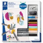 SET LINE ART&AMP;BOTANICAL PK10 DESIGN JOURNEY STAEDTLER 61 371-2 * DO ISTEKA ZALIHA
