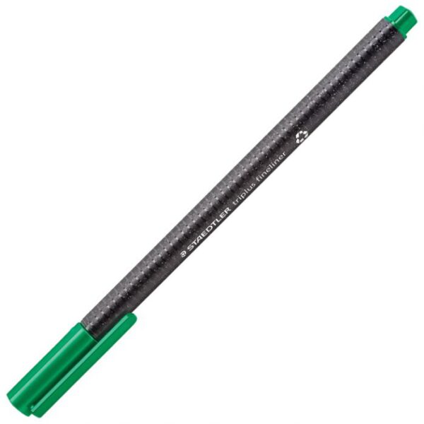 FLOMASTER FINELINER 0,3 MM RECIKLIRANI TRIPLUS STAEDTLER 334 R-5 ZELENI * DO ISTEKA ZALIHA