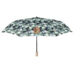 KIŠOBRAN AUTOMATIK SKLOPIVI S DRVENOM DRŠKOM RECIKLIRANI GREEN PERLETTI 19123 * DO ISTEKA ZALIHA - Image 2