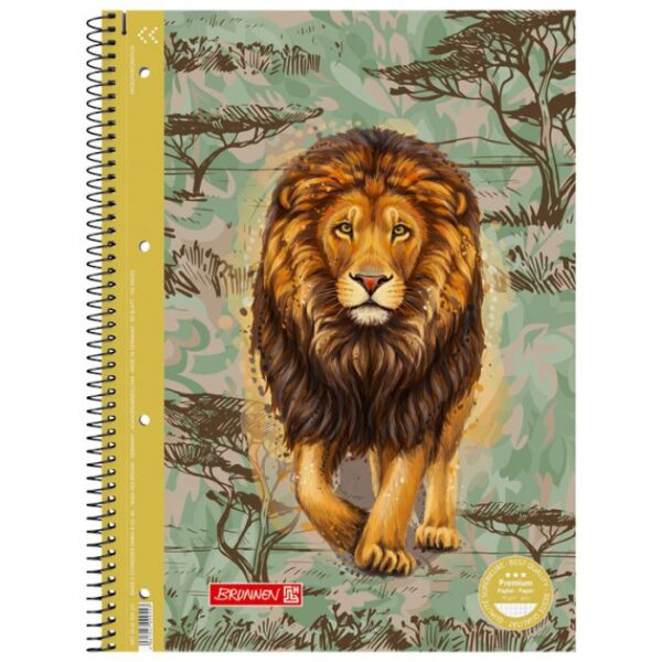 BLOK KOLEGIJ A4 KARO  80L PERFORACIJA PLUS 4RUPE SAFARI BRUNNEN 10-67928 221 * DO ISTEKA ZALIHA